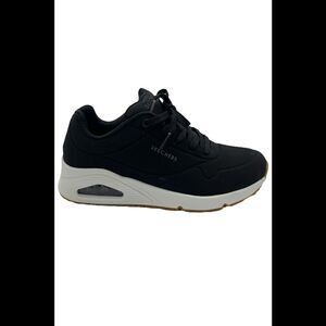Skechers Lace Up Sneakers Uno Stand On Air Black - Medium